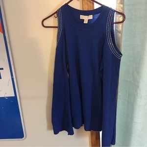 Michael kors open shoulder sweater